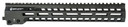 Geissele Automatics 05573B Super Modular Rail MK14 13.50 in M-LOK, Black Aluminum for AR Platform, Barrel Nut Included