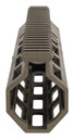 Geissele Automatics 05650S Super Modular Rail MK16 13.50 in M-LOK, Desert Dirt Aluminum for AR Platform, Barrel Nut Included