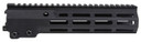Geissele Automatics 05651B Super Modular Rail MK16 9.50 in M-LOK, Black Aluminum for AR Platform, Barrel Nut Included
