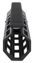 Geissele Automatics 05651B Super Modular Rail MK16 9.50 in M-LOK, Black Aluminum for AR Platform, Barrel Nut Included