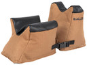 Allen 18419 X-Focus Unfilled Front/Rear Shooting Bag Combo Tan/Black 600D Polyester