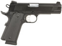 Tisas 10100119 1911 Carry B45 Compact Frame 45 ACP 8+1, 4.25 in Hard Chromium Coated Steel Barrel, Black Cerakote Serrated Steel Slide, Dark Gray Cerakote Aluminum Frame w/Beavertail, Pistol