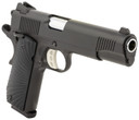 SDS Imports 10100502 1911 Stingray Carry 45 ACP 8+1 5 in Stainless Steel Barrel, Black Cerakote Serrated Slide, Black Cerakote Steel Frame w/Beavertail Black Sunburst G10 Grips, Pistol