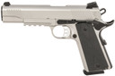 Tisas 10100533 1911 Duty 45 ACP 8+1 5 in Black Steel Barrel, Stainless Serrated Slide, Satin Stainless Steel Frame w/Accessory Rail & Beavertail, Pistol