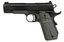 SDS Imports 10100802 1911 Yukon Full Size 10mm Auto 10+1 4.25 in Stainless Steel Barrel, Black Cerakote Serrated Slide, Dark Gray Cerakote Steel Frame w/LPI Checkering & Beavertail, Black Sunburst G10 Grips, Pistol