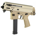 B&T APC9K PRO, Semi-automatic, 9MM, 4.3 in Barrel, Polymer Frame, Anodized Finish, Tan, 33 Rounds, 1 Magazine, Glock Magazine Compatible BT-36045-G-CT