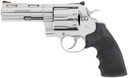 Colt Mfg ANACONDASP4RTS Anaconda 44 Mag 6 Shot 4.25 in Stainless Barrel, Cylinder & Frame, Black Hogue Rubber w/Finger Grooves Grip , Revolver