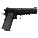 Savage Arms 67211 1911 Government 9mm Luger 10+1 5 in Black Stainless Steel Barrel. Black Nitride Serrated Stainless Steel Slide. Black Nitride Stainless Steel Frame w/Picatinny Rail, Black VZ Grip, Pistol