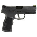 Sig Sauer 322CBASMA P322 Compact 22 LR 10+1 4 in Black Steel Threaded, Barrel, Black Hard Coat Anodized Optic Ready/Serrated Slide, Black SS/Polymer Frame w/Picatinny Rail, Black Polymer Grips, Pistol
