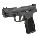 Sig Sauer 322CBASMA P322 Compact 22 LR 10+1 4 in Black Steel Threaded, Barrel, Black Hard Coat Anodized Optic Ready/Serrated Slide, Black SS/Polymer Frame w/Picatinny Rail, Black Polymer Grips, Pistol
