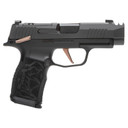 Sig Sauer 365XL9ROSEMS P365XL Rose 9mm Luger 12+1 3.10 in Black Barrel, Black Nitron Integrally Compensated/Optic Ready/Serrated w/ inRose in Engraved Slide, Black Steel Frame w/Matte Rose Controls, Black Polymer w/Rose Engraved Grips, Pistol