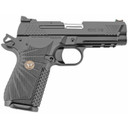 Wilson Combat EDCX9 EDCX-CPR-9, Single Action Only, Semi-automatic, Compact, 9MM, 4 in Barrel, Black DLC Finish