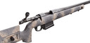 Bergara B14SM359CF B-14 HMR Carbon Wilderness 6.5 PRC 3+1 24 in Threaded Carbon Fiber Wrapped Barrel, Sniper Gray Cerakote Rec, Adj. SoftTouch Woodland Camo Stock with Mini-Chassis, Omni Muzzle Brake, Rifle