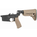 Bravo Company Bravo Company LRG-STK-MOD-0-SPMD-FDE, Semi-automatic Complete Lower Receiver, AR