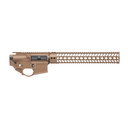 Spikes Tactical Punisher Lower/Upper Receiver Set, Semi-automatic, 223 Remington/556NATO, Cerakote Finish, Barrett Brown, Includes 13.2 in SAR3 Rail STS1615-PN3S