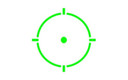 Holosun Technologies 512T HE512T-GR, Green Dot, 1X28MM, Black Finish, 2MOA Dot with 65MOA Circle, Titanium Housing HE512T-GR