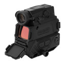 Holosun DRSNV DRS-NV Black Anodized 1x/8x 1.25 in x 0.98 in 2 MOA /65 MOA Circle Multi Reticle Fusion Night Vision Overlay, Red Dot Sight