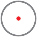 Holosun HE515GTRD 515 Black 1 x 20 mm 2 MOA /65 MOA Circle Multi Reticle, Red Dot Sight