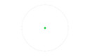 Leapers OP-RDM20G, Inc. - UTG OP3 Micro, Green Dot, Black, 4 MOA