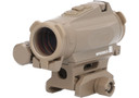Sig Sauer Electro-Optics SOR44102 Romeo4T Pro FDE 1 x 20 mm 2 MOA Red Quad Ballistic Dot/65 MOA Circle, Red Dot Sight