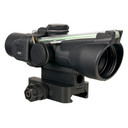 Trijicon ACOG TA47-C-400341, 2X20mm, Dual Illuminated Green Crosshair, Includes Q-LOC Mount, Matte Finish, Black TA47-C-400341