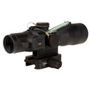 Trijicon ACOG TA33-C-400382, 3X30mm, Dual Illuminated Green Crosshair .300BLK/220 Grain, Includes Q-LOC Mount, Matte Finish