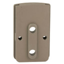 Badger Ordnance C1 12 O'Clock Top Optical Platform, Fits Trijicon RMR, For Use with C1 Arc, Anodized Finish, Tan 700-13
