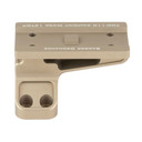Badger Ordnance Condition One Micro Sight Mount, Allows for Mount ing the Aimpoint T-2 Footprint at 12 O'Clock on Optic, Compatible with 30mm C1 Mount, Anodized Finish, Tan 700-110