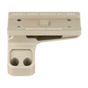 Badger Ordnance Condition One Micro Sight Mount, Allows for Mount ing the Aimpoint T-2 Footprint at 12 O'Clock on Optic, Compatible with 34mm C1 Mount, Anodized Finish, Tan 700-114
