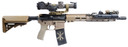 Unity Tactical LLC FSTS30205F Fast LPVO Scope Mount/Ring Combo 30 mm FDE