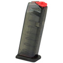Elite Tactical Systems Group Mag SMK-GLK-43X, 9MM, 10 Rounds, For Glock 43X, Carbon Smoke SMK-GLK-43X