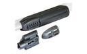 ADAPTIVE TACTICAL AT02900 EX Performance Forend with 300 Lumen Flashlight, Black Polymer, Concealed 2 in Picatinny, Fits Remington 870/1100/11-87