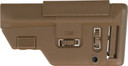 B5 Systems CPS1306 Precision Coyote Brown Synthetic Adjustable with Cheek Riser Fits AR-Platform