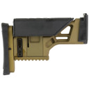 FN 20100567 SSR Rear Stock Assembly FDE Aluminum, Fully Adjustable for FN SCAR 16S/17S