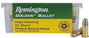 Remington 21001 Golden Bullet 22Short 29gr Plated Lead Round Nose 100 Per Box/50 Case Rimfire Ammunition