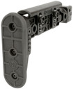 Midwest Industries MIAKALPHAFS Alpha Folding Stock Black Synthetic Side Folding Stock with Adjustable Cheekrest, Compatible w/ 1913 Picatinny Rail Adapter for AK-Platform