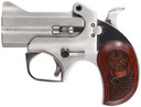 Bond Arms BATD Texas Defender 357 Mag/38 Sp 2rd 3 in Barrel, Stainless Metal Finish, Rosewood Grip, Blade Front/Fixed Rear Sights, Break-Action, Handgun