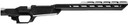 Sharps Bros SBC05 Heatseeker, Rifle Chassis Stock 6061-T6 Aluminum w/Black Cerakote Finish, 14 in M-Lok Handguard, Fits Ruger American, Rifle Ranch Short Action