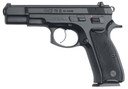 CZ-USA 91102 CZ 75 B 9mm Luger 16+1 4.60 in Steel Barrel, Black Serrated Steel Slide, Black Polycoat Steel Frame w/Beavertail, Black Plastic Grip, Pistol
