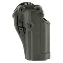 BLACKHAWK CQC SERPA Holster With Belt and Paddle Attachment 410561BK-L, Fits Sig Sauer P250/P320 Full Size and Compact, Left Hand, Black 410561BK-L