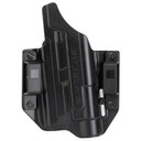 Bravo Concealment BCA Light Bearing, OWB Concealment Holster, 1.5 in Belt Loops, Fits S&W M&P 9/40 Full Size w/Streamlight TLR-1, Right Hand, Black, Polymer BC30-1007