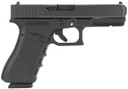 Glock PI3750201 G37 Gen3 45 GAP 4.49 in Barrel 10+1, Black Frame & Slide, Finger Grooved Rough Texture Grip, Safe Action Trigger, Pistol