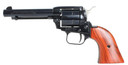 Heritage Mfg RR22B4 Rough Rider 22 LR 6 Shot, 4.75 in Black Steel Barrel, Black Zinc Alloy Frame, Black Cylinder Cocobolo Grip, Hammer/Thumb Safety, Exposed Hammer , Revolver