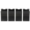 Haley Strategic Partners MP2 Mag Pouch MP2-1-4-BLK, Insert, Fits Rifle Mags, Polymer Construction, Black