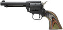Heritage Mfg RR22MBS4 Rough Rider 22 LR 22 WMR 6 Shot 4.75 in Black Satin Barrel, Cylinder & Frame, Camo Laminate Grips , Revolver