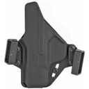 Raven Concealment Systems Perun OWB Holster, 1.5 in, Fits S&W M&P SHIELD, Ambidextrous, Black, Nylon/Polymer PXMPSH