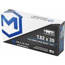 Maxim Defense SBA Short Barrel Ammunition MXM-49003, 7.62X39, 117 Grain