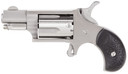 North American Arms 22LRGRCHS Mini- Carry Combo 22 LR 5 rd 1.13 in Barrel, Stainless Steel Barrel/Cylinder/Frame, Black Rubber Grip, Includes Exclusive, Holster Package , Revolver