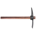 CRKT 2738 Chogan Mattock 2.14 1055 Carbon Steel Blade, Fire Treated Tennessee Hickory Handle, 19 OAL