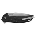 Kershaw 1645 Lateral Full Size Fold Drop Point w/Recurve Plain Stonewashed 8Cr13MoV SS Blade, Gray Textured Glass-Filled Nylon Handle Includes Pocket Clip, Knife